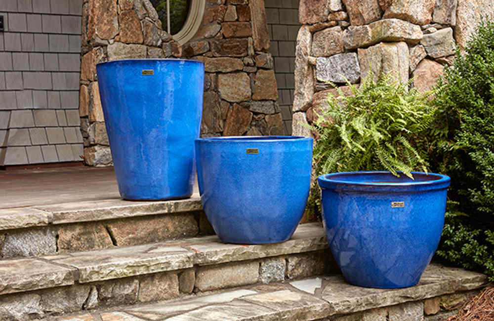 Blue Classic Pots